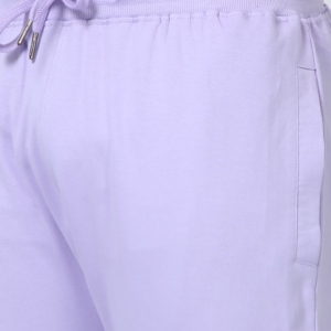 Men's Lavender Joggers closeup