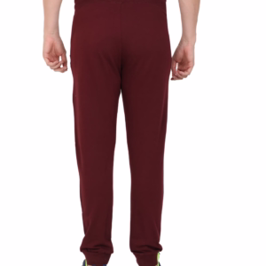 Men's Maroon Joggers back