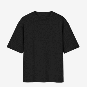 men's oversized standard t-shirt black