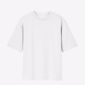 men's oversized standard t-shirt white