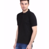 Mens Polo T-Shirt Black main2