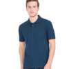 Men's Polo T-Shirt petrol blue main