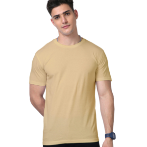 men's supima premium cotton t-shirt beige main