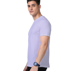 men's supima premium cotton t-shirt Lavender front