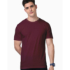 men's supima premium cotton t-shirt maroon main