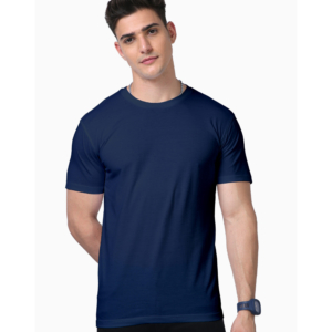 men's supima premium cotton t-shirt navy blue main
