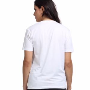 Women Supima-Premium Cotton T-shirt White back